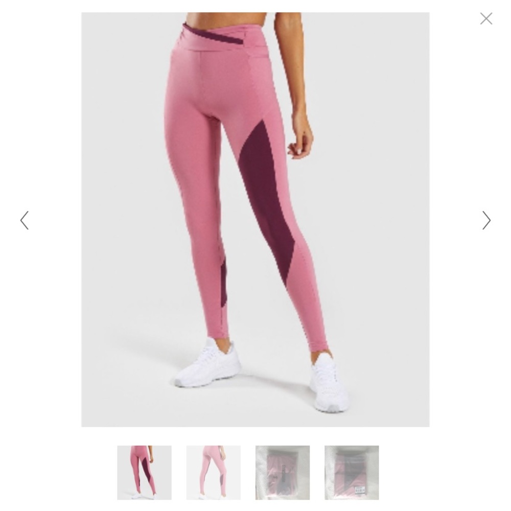ASYMMETRIC GYMSHARK LEGGINGS